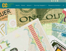 Tablet Screenshot of complementarycurrency.org